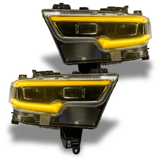 Oracle Lighting Projector LED Headlight DRL Kit: Ram 1500 2019-2024 w/ RF Controller