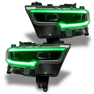 Oracle Lighting Projector LED Headlight DRL Kit: Ram 1500 2019-2024 w/ BC1 Controller