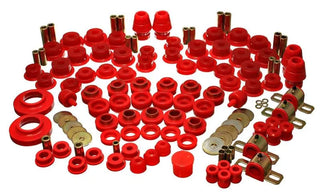 Energy Suspension Red Hyper-Flex Master Bushing Set: Jeep Wrangler (2007-2017) / Wrangler JK (2018)