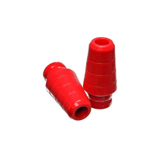 Energy Suspension Red Front Bump Stop Set (FRONT): Fits Jeep / Dodge Ram (93-06)
