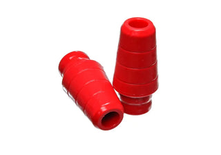 Energy Suspension Red Front Bump Stop Set (FRONT): Fits Jeep / Dodge Ram (93-06)