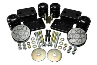 Energy Suspension Black Front Bump Stop Set (FRONT): Jeep Wrangler 18-20
