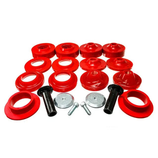 Energy Suspension Red Rock-Flex 2in Adjustable Coil Spacer Set: Jeep Wrangler 2018-2020