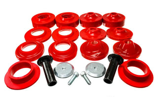 Energy Suspension Red Rock-Flex 2in Adjustable Coil Spacer Set: Jeep Wrangler 2018-2020