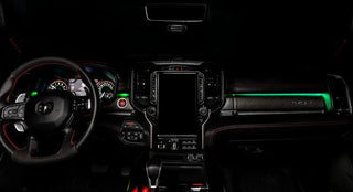 Oracle Lighting Fiber Optic LED Interior Ambient Dash Kit: Ram 1500 2019-2022