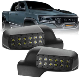 Oracle Lighting LED Off-Road Side Mirror Ditch Lights: Ram 1500 2019-2023