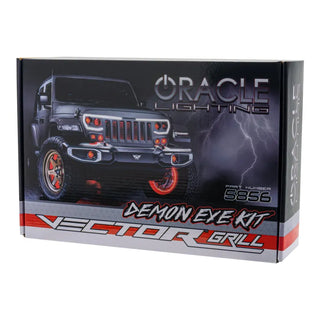ORACLE Lighting Vector Grille Demon Eye Projector Conversion Kit: Jeep Wrangler / Gladiator (07-26)