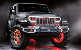 ORACLE Lighting Vector Grille Demon Eye Projector Conversion Kit: Jeep Wrangler / Gladiator (07-26)
