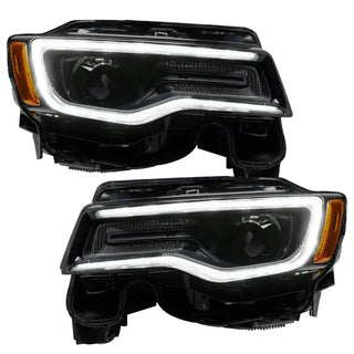 Oracle Lighting Dynamic Headlight DRL Upgrade Kit ColorSHIFT: Jeep Grand Cherokee 2014-2021