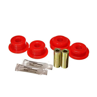 Energy Suspension Red Front Control Arm Bushing (FRONT): Jeep Wrangler 1997-2006