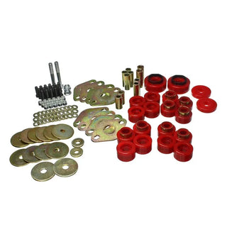 Energy Suspension Body Mount Set: Jeep Wrangler 2018-2020 w/ Hardware