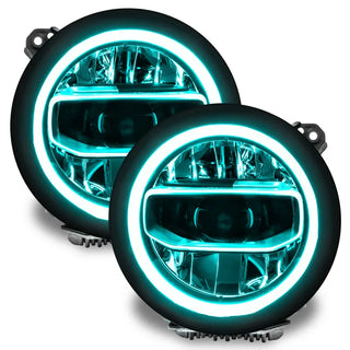 Oracle Lighting RGB+W Headlight DRL Upgrade Kit: Jeep Wrangler (18-23) / Gladiator (20-23)