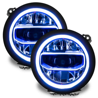 Oracle Lighting RGB+W Headlight DRL Upgrade Kit: Jeep Wrangler (18-23) / Gladiator (20-23)