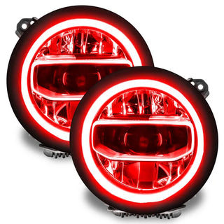 Oracle Lighting RGB+W Headlight DRL Upgrade Kit: Jeep Wrangler (18-23) / Gladiator (20-23)