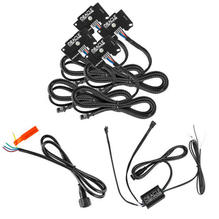 ORACLE Lighting RGB+W Headlight DRL Kit: Jeep Wrangler / Gladiator (18-24) w/ RF Controller