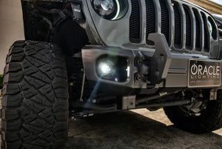 ORACLE Lighting Sport Hi-Perf LED Fog Lights (FRONT): Jeep Wrangler / Gladiator (18-26) - Red