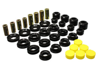 Energy Suspension Black Control Arm Bushing Set (F&R): Dodge Ram 1500 / 2500 / 3500 (03-09)