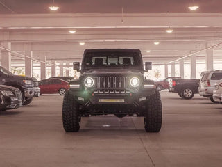 Road Armor Bolt-On Spartan Front Bumper: Jeep Wrangler JL 2018-2020 w/ Pre-Runner Guard