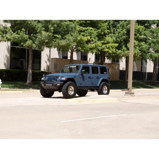 Road Armor Spartan Bolt-On Front Bumper Skid Plate Guard: Jeep Wrangler JL 2018-2020 w/ Tex Black