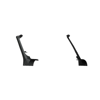 Road Armor Stealth A-Pillar Mounts 52.25in w/ Lower Mount: Jeep Wrangler JL 2018-2020