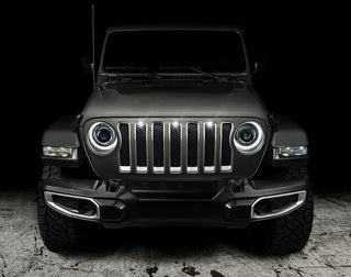 Oracle Lighting Pre-Runner Style LED Grille Kit: Jeep Wrangler 2018-2023 (5870-001)
