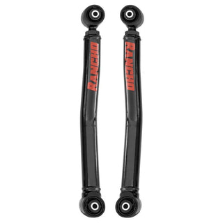 Rancho Adjustable Suspension Control Arm Kit (FRONT LOWER): Jeep Wrangler / Gladiator (18-23)