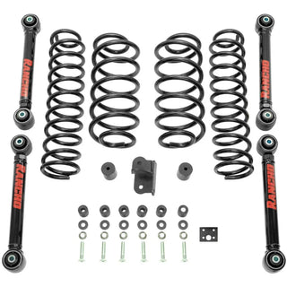 Rancho One-Piece Suspension System (FRONT AND REAR): Jeep Wrangler 1997-2006