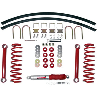 Rancho Suspension System Component (F&R): Jeep Wrangler (07-17) / Wrangler JK (18)