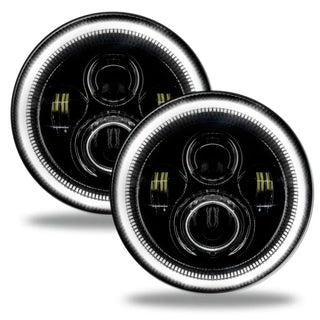 Oracle Lighting High Powered LED Headlights: Jeep Wrangler (07-17) / Wrangler JK (18)