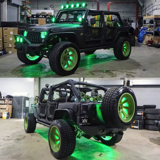 Oracle Lighting High Powered LED Headlights: Jeep Wrangler (07-21) / Wrangler JK (18)