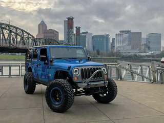 Oracle Lighting High Powered Black LED Headlights: Jeep Wrangler (07-17) / Wrangler JK (18)