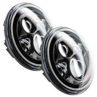 ORACLE Lighting High Powered ColorSHIFT 2.0 LED Headlights (FRONT): Jeep Wrangler (07-18) - Black