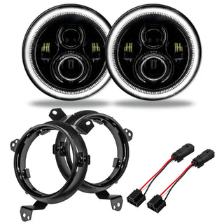 Oracle Lighting High Powered LED Headlights: Jeep Wrangler (18-24) / Gladiator (20-24)