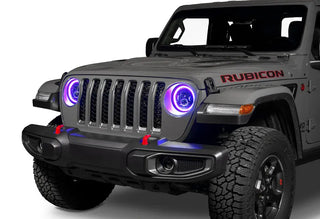 ORACLE Lighting High Powered LED Headlights (PAIR): Jeep Wrangler (18-24) / Gladiator (20-24)