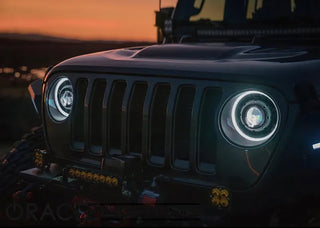 Oracle Lighting Bi-LED Projector Headlights: Jeep Wrangler (18-24) / Gladiator (20-24)