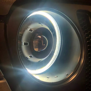 Oracle Lighting Bi-LED Projector Headlights: Jeep Wrangler (18-24) / Gladiator (20-24)