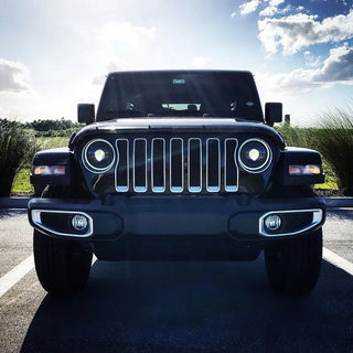 Oracle Lighting Bi-LED Projector Headlights: Jeep Wrangler (18-24) / Gladiator (20-24)