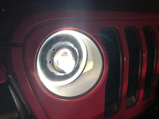 Oracle Lighting Bi-LED Projector Headlights: Jeep Wrangler (18-24) / Gladiator (20-24)
