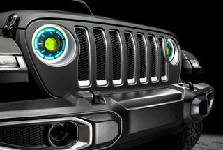 ORACLE Lighting Bi-LED Projector Headlights w/ BC1 Controller: Jeep Gladiator / Wrangler JL (18-24)