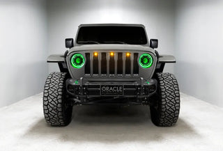 ORACLE Lighting Bi-LED Projector Headlights w/ BC1 Controller: Jeep Gladiator / Wrangler JL (18-24)