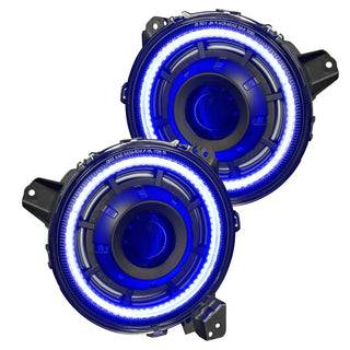 ORACLE Lighting Bi-LED Projector Headlights: Jeep Wrangler / Gladiator (18-24)