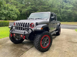 ORACLE Lighting Bi-LED Projector Headlights: Jeep Wrangler / Gladiator (18-24)