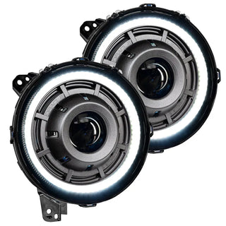 ORACLE Lighting Oculus Bi-LED Projector Headlights: Jeep Gladiator / Wrangler JL (18-24)