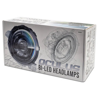ORACLE Lighting Oculus Bi-LED Projector Headlights: Jeep Gladiator / Wrangler JL (18-24)