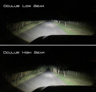 ORACLE Lighting Oculus Bi-LED Projector Headlights: Jeep Gladiator / Wrangler JL (18-24)