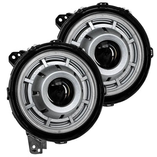 Oracle Lighting Bi-LED Projector Headlights: Jeep Wrangler (18-24) / Gladiator (20-24)