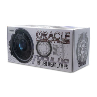 Oracle Lighting 7in Bi-LED Projector Headlights: Jeep Wrangler (07-17) / Wrangler JK (18)