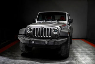 Oracle Lighting 7in Bi-LED Projector Headlights: Jeep Wrangler (07-17) / Wrangler JK (18)