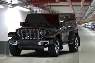 Rally Armor Black UR Mud Flap: Jeep Wrangler 2019-2024 (MF54-UR-BLK/BL)