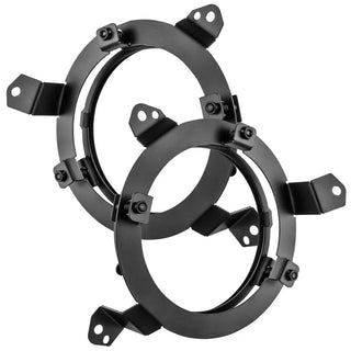 Oracle Lighting Adjustable 7in Headlight Brackets (Pair): Jeep Wrangler (18-24) / Gladiator (20-24)